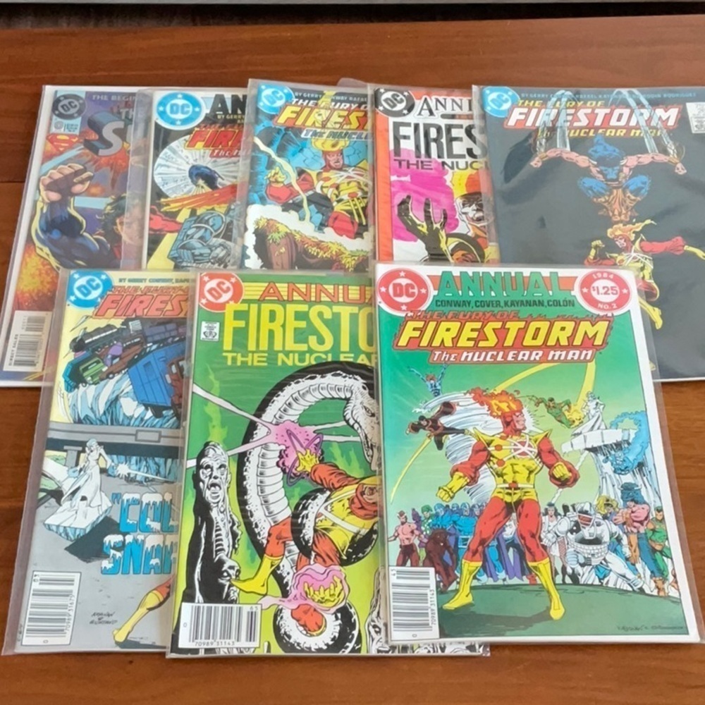 Bundle of DC Comics Firestorm the Nuclear Man